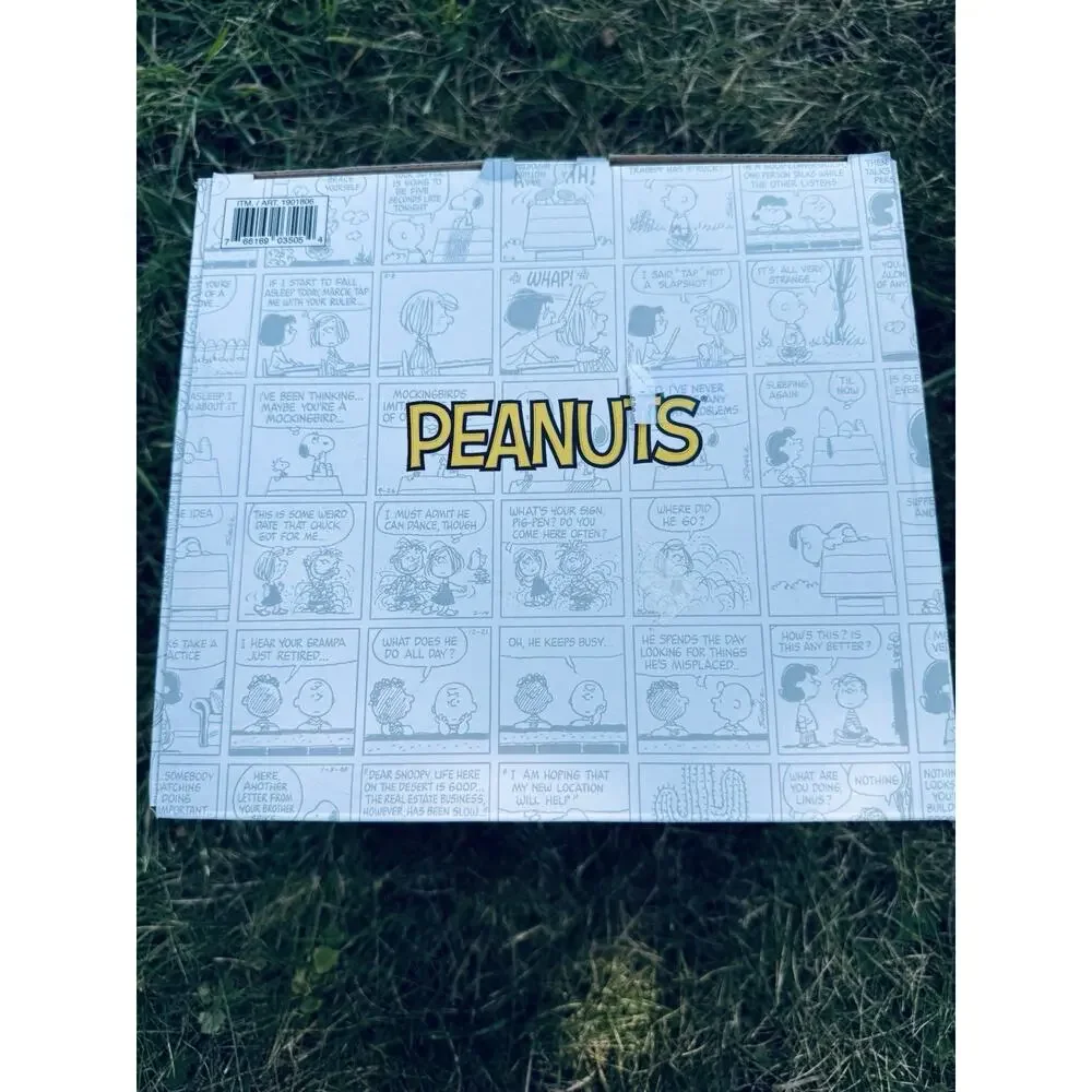 Peanuts 8 Piece Ceramic Food Storage set Containers & Lids